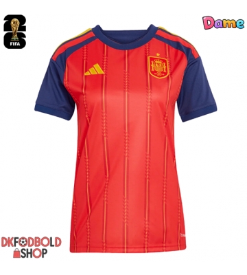 Spanien Hjemmebanetrøje Dame VM 2026 Kort ærmer